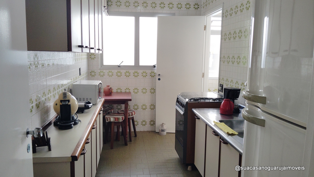 Apartamento com 1 dormitório à venda, 60 m² por R$ 280.000,00 - Praia da Enseada – Tortugas - Guarujá/SP cod AP02601