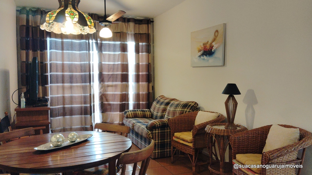 Apartamento com 1 dormitório à venda, 60 m² por R$ 280.000,00 - Praia da Enseada – Tortugas - Guarujá/SP cod AP02601