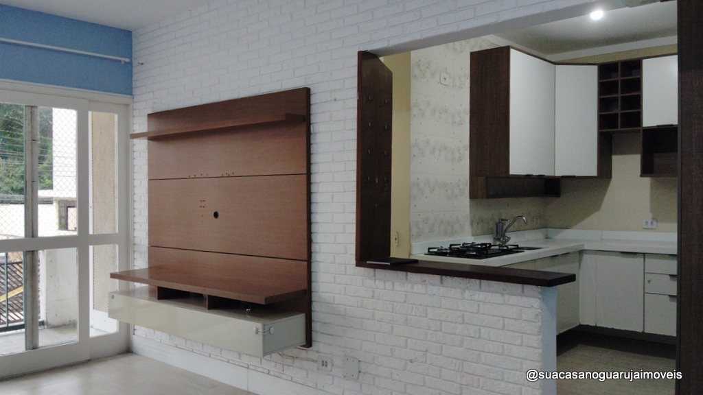 apartamento 2 dormitorios 1 vaga 74 M2 R$ 320.000,00 enseada guaruja 