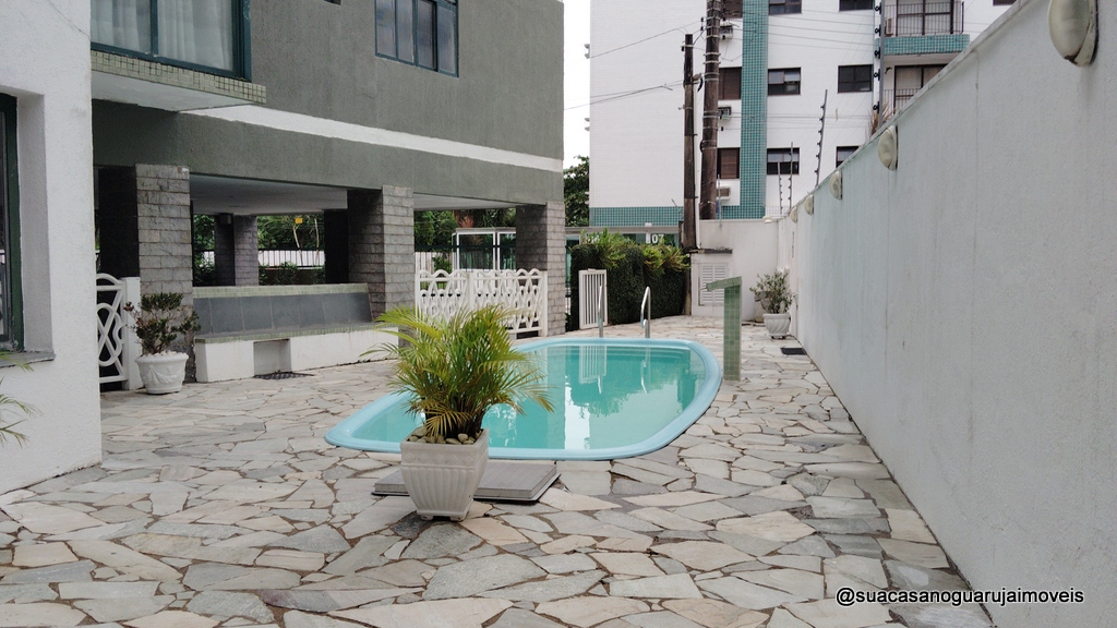 apartamento 2 dormitorios 1 vaga 74 M2 com lazer canto tortugas enseada guaruja 