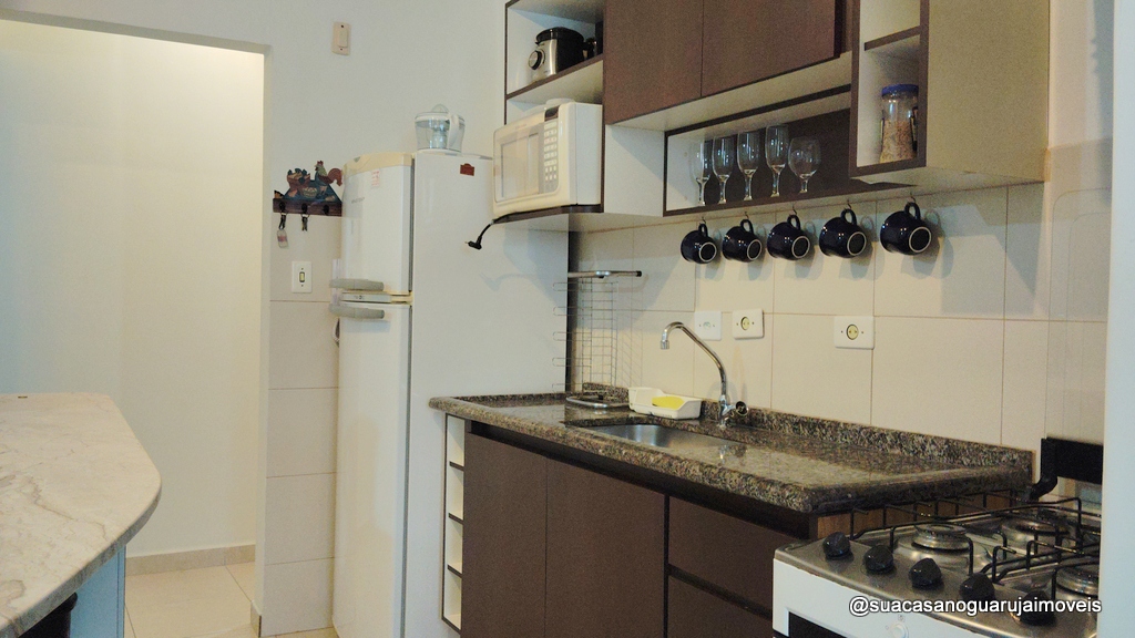apartamento 2 dormitorios 1 vaga 74 M2 com lazer canto tortugas enseada guaruja 