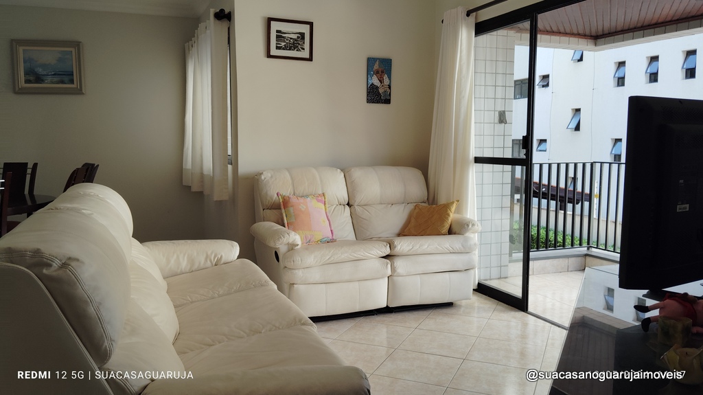Apartamento 3 dormitórios 1 vaga 2 banheiros  101 m²  Enseada Canto Tortugas  Guaruja cod R39126501