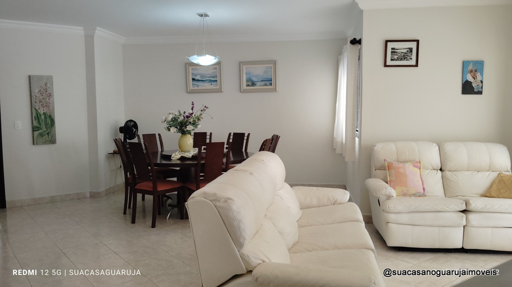 Apartamento 3 dormitórios 1 vaga 2 banheiros  101 m²  Enseada Canto Tortugas  Guaruja cod R39126501