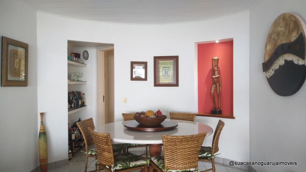 apartamento 3 dormitorios 2 suites 165 m2 2 vagas  condominio sorocotuba guaruja sp cod AP233519V