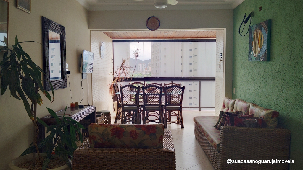apartamento cobertura 3 dormitorios 190 m2 2 vagas costao tartarugas guaruja praia da enseada cod COF934121V