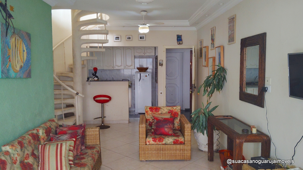 apartamento cobertura 3 dormitorios 190 m2 2 vagas costao tartarugas guaruja praia da enseada cod COF934121V
