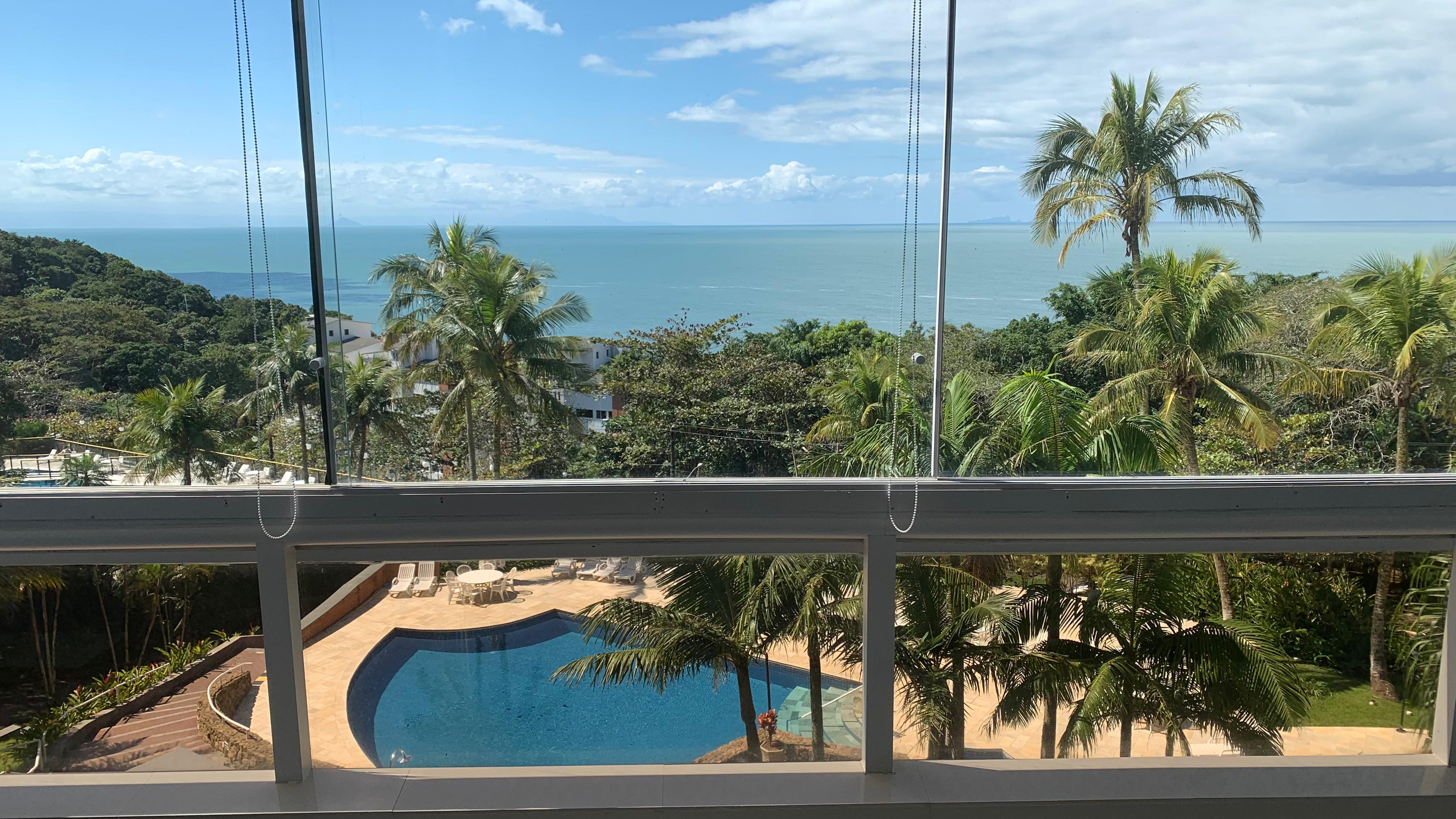 apartamento vista mar condominio sorocotuba guaruja 4 suítes 175m2 2 vagas morro sorocotuba cod 012T