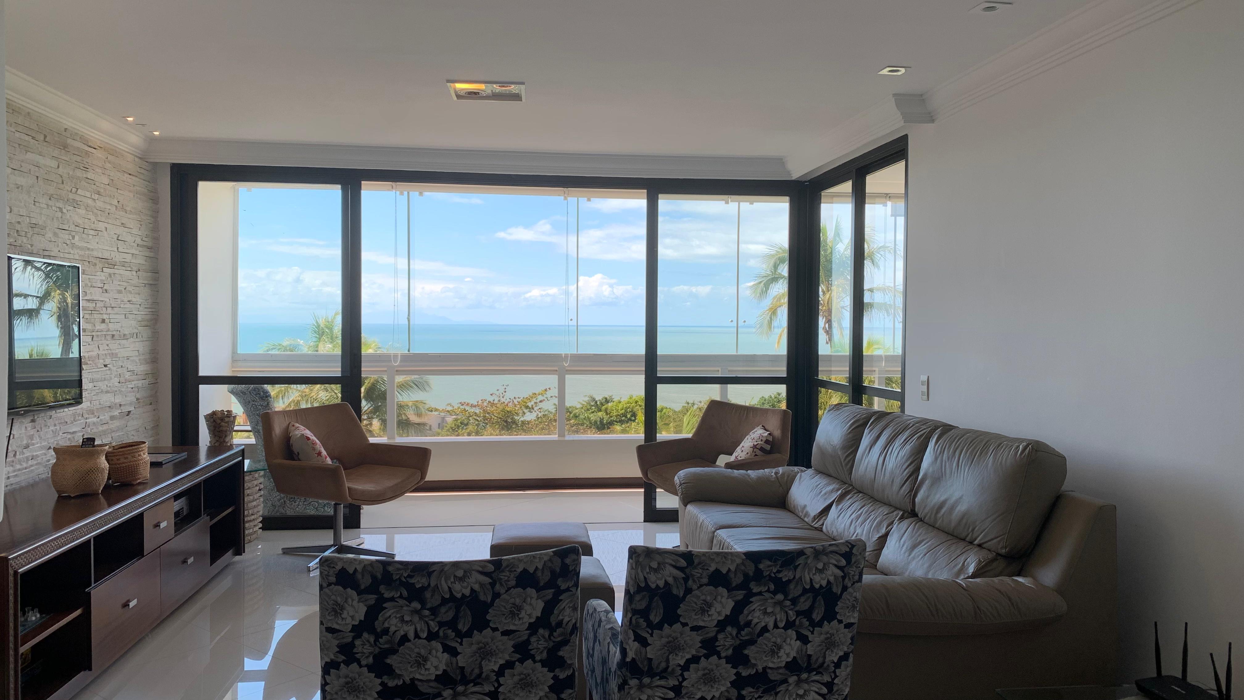 apartamento vista mar condominio sorocotuba guaruja 4 suítes 175m2 2 vagas morro sorocotuba cod 012T