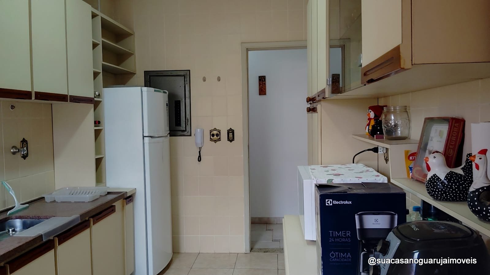 Apartamento Mobiliado na Praia da Enseada 3 Quartos 90m² Pronto para Morar ou Investir
