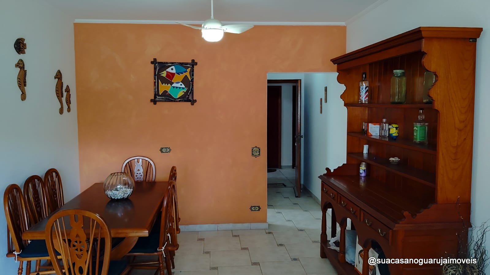 Apartamento Mobiliado na Praia da Enseada 3 Quartos 90m² Pronto para Morar ou Investir