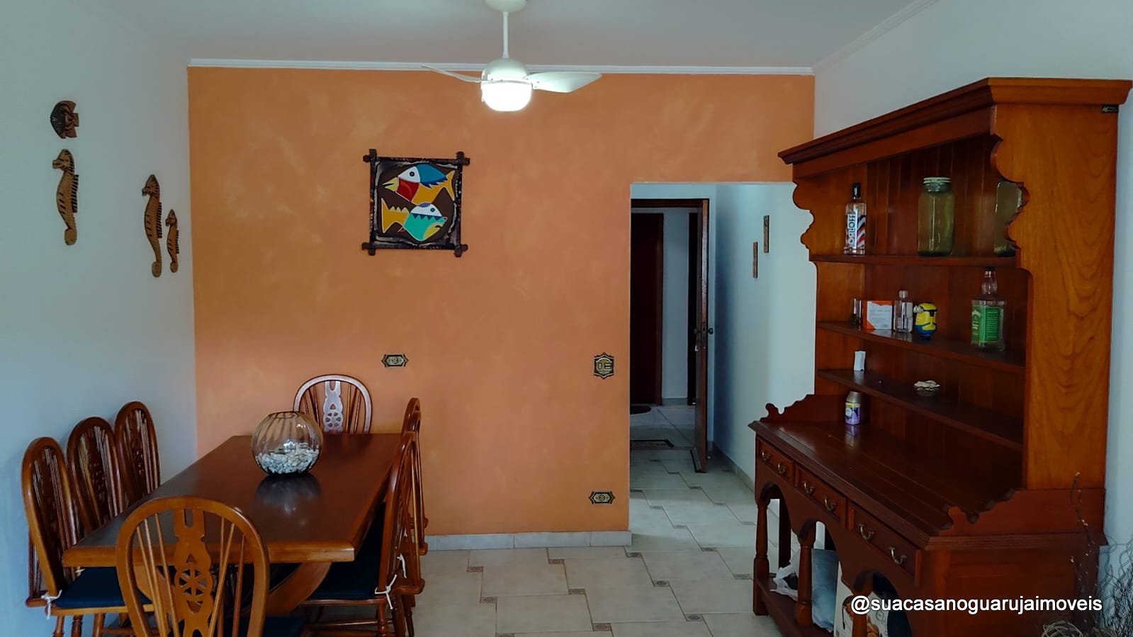 Apartamento Mobiliado na Praia da Enseada 3 Quartos 90m² Pronto para Morar ou Investir
