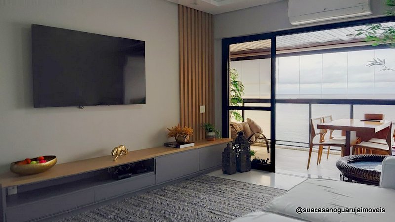 Apartamento venda 3 dormitórios  132 m² Costão das Tartarugas  - Praia da Enseada – Tortugas - Guarujá/SP COD. AP3879011V