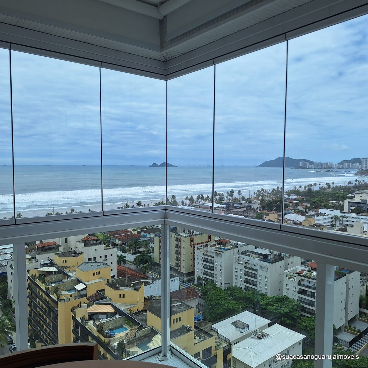 cobertura venda 3 dormitórios com lazer e vista para mar na Praia da Enseada cod cob2026