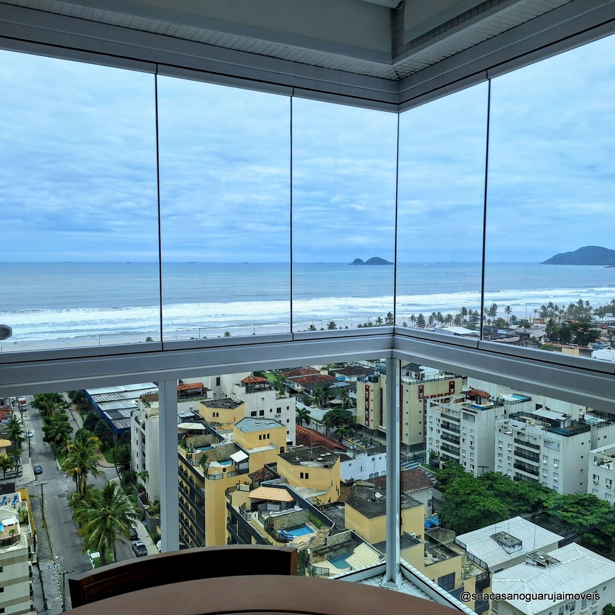 cobertura venda 3 dormitórios com lazer e vista para mar na Praia da Enseada cod cob2026
