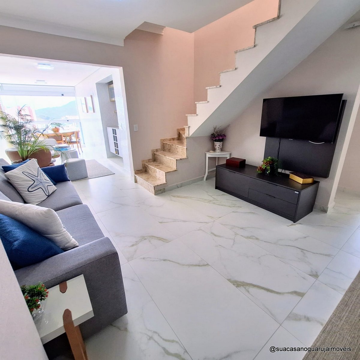 cobertura venda 3 dormitórios com lazer e vista para mar na Praia da Enseada cod cob2026