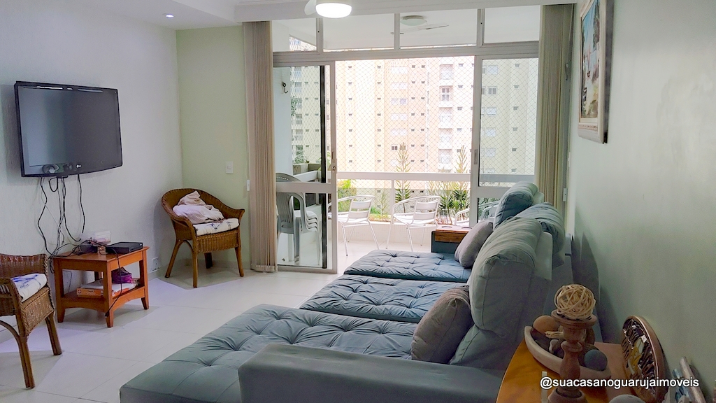 Apartamento Penhasco 5 Estrelas com 3 dormitórios  100 m² por R$ 680.000  Tortugas - Guarujá/SP