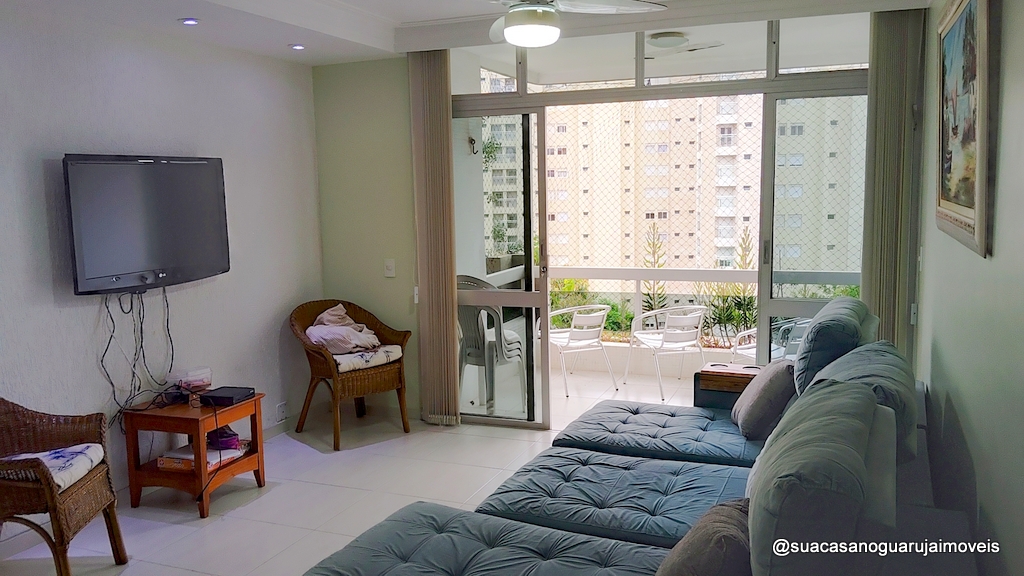 Apartamento Penhasco 5 Estrelas com 3 dormitórios  100 m² por R$ 680.000  Tortugas - Guarujá/SP