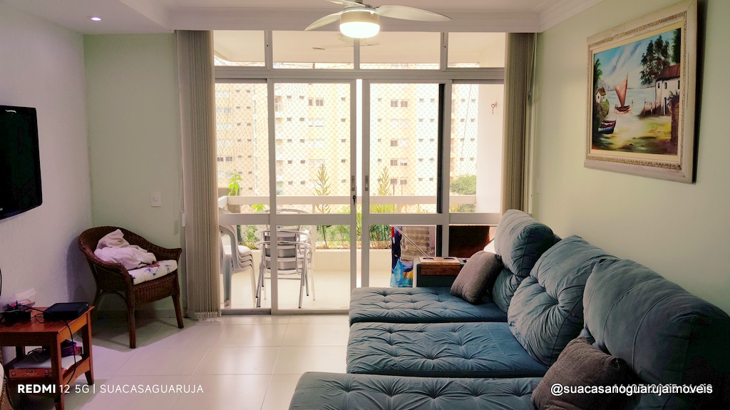 Apartamento Penhasco 5 Estrelas com 3 dormitórios  100 m² por R$ 680.000  Tortugas - Guarujá/SP