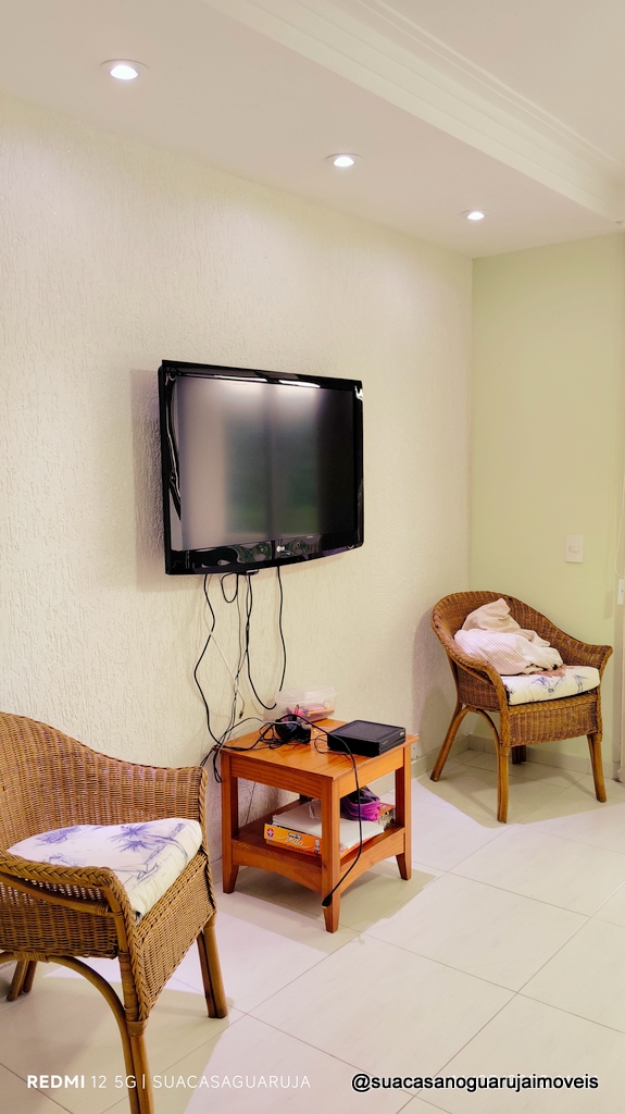 Apartamento Penhasco 5 Estrelas com 3 dormitórios  100 m² por R$ 680.000  Tortugas - Guarujá/SP