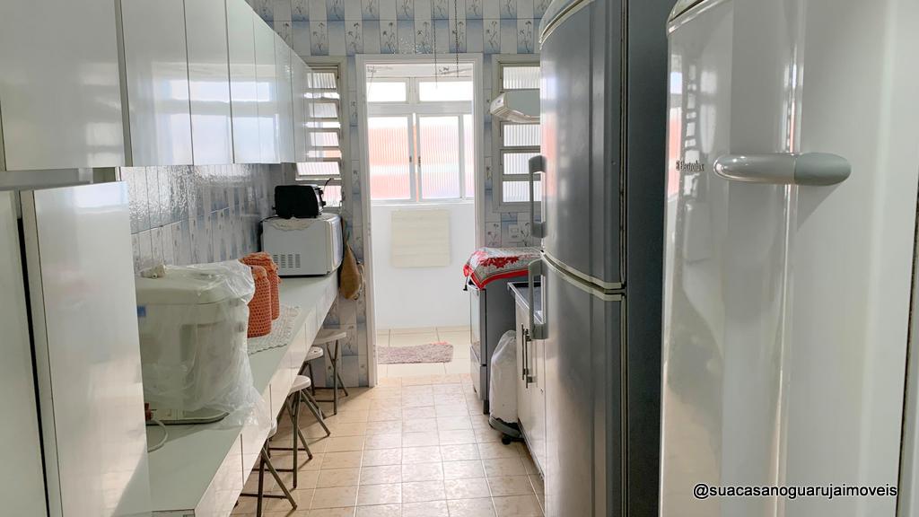 apartamento venda 2 dormitorios 1 suite 1 vaga praia das asturias guaruja cod