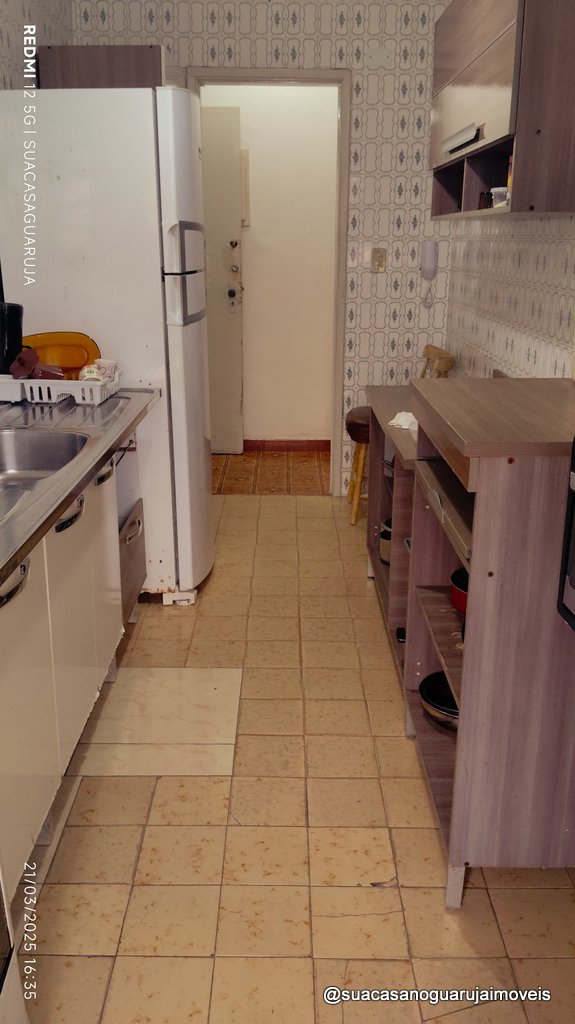 apartamento venda 2 dormitorios 1 suite 1 vaga vila alzira asturias guaruja cod AP1012A