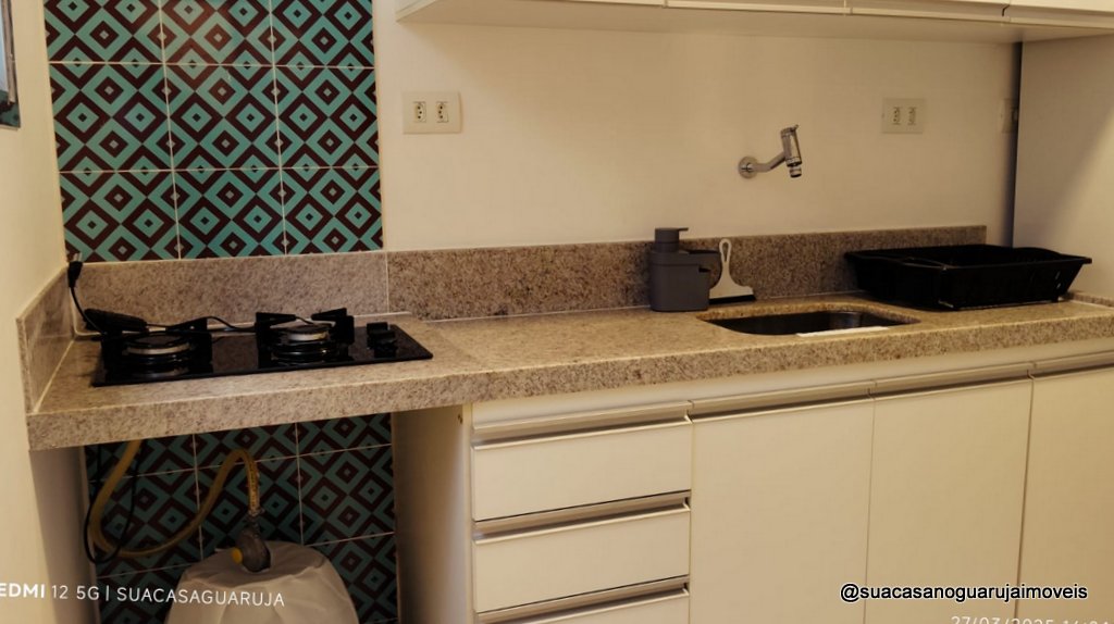 apartamento venda 2 dormitorios  1 vaga praia das asturias guaruja cod AP1015A