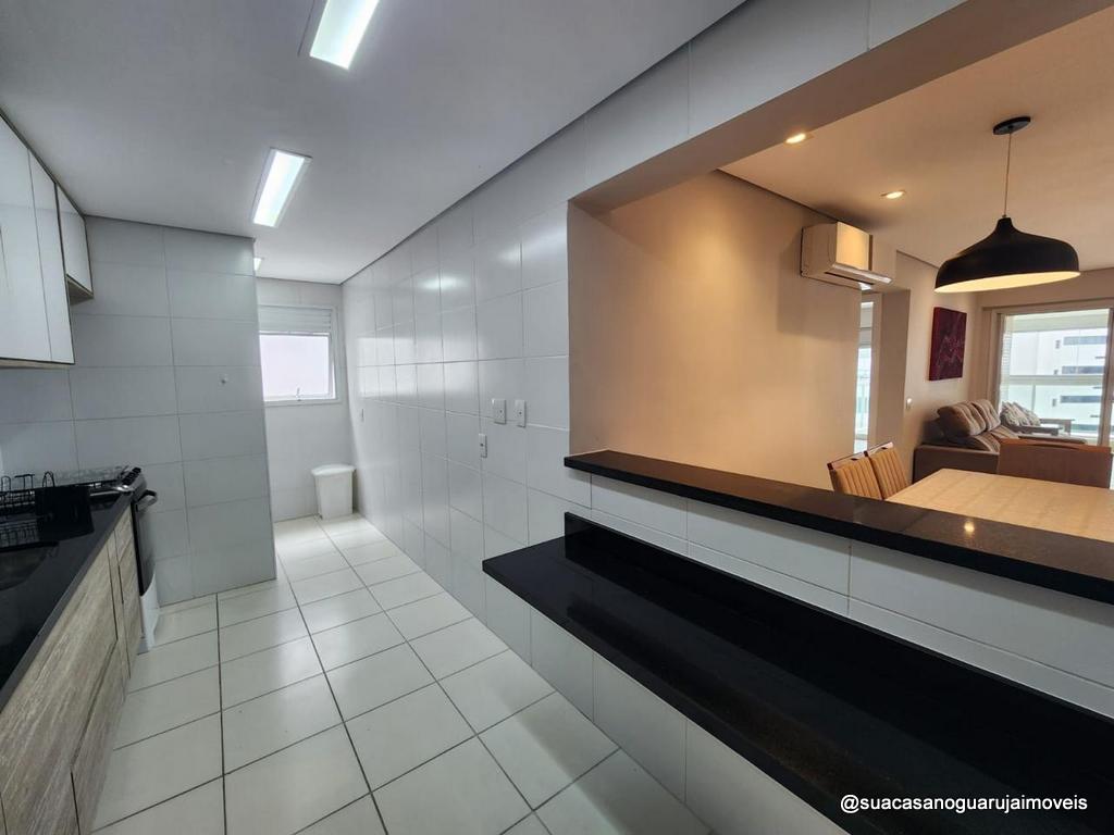Apartamento venda 2 dormitórios 1 suíte 90m² 2 vagas Astúrias Guarujá cod R034577