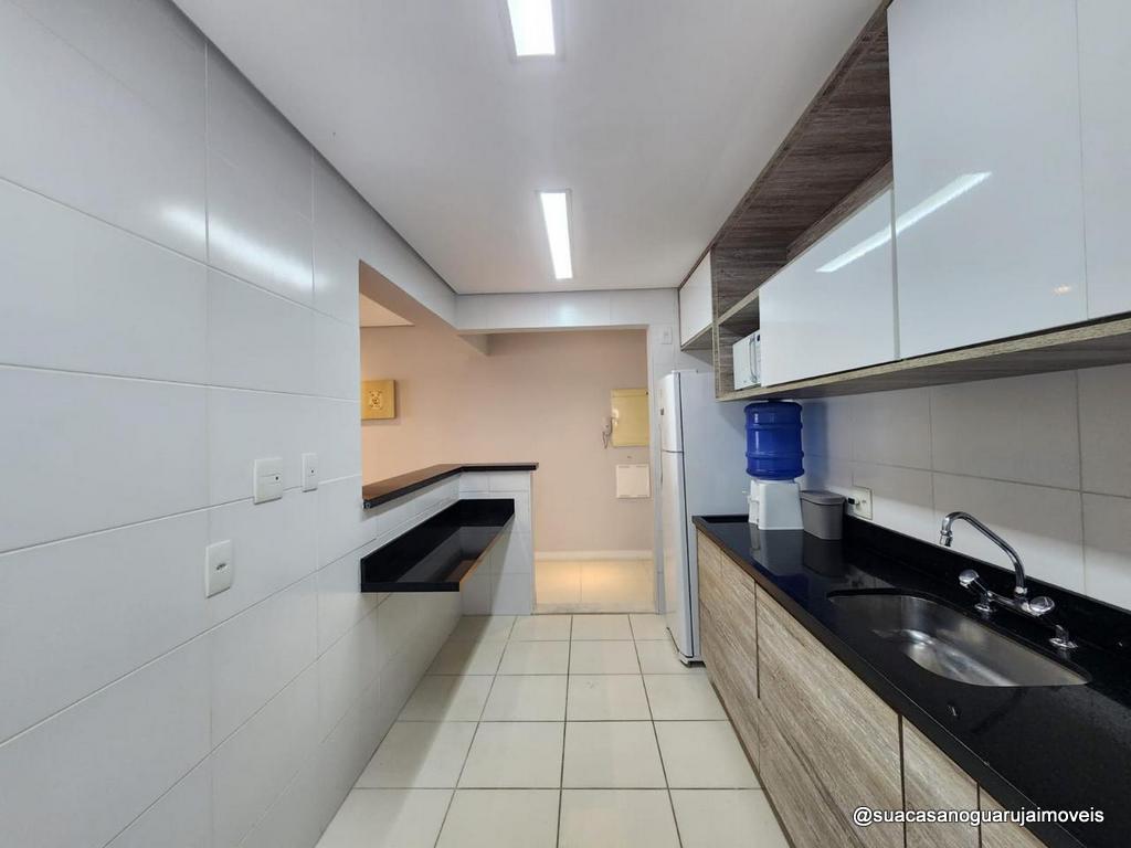 Apartamento venda 2 dormitórios 1 suíte 90m² 2 vagas Astúrias Guarujá cod R034577