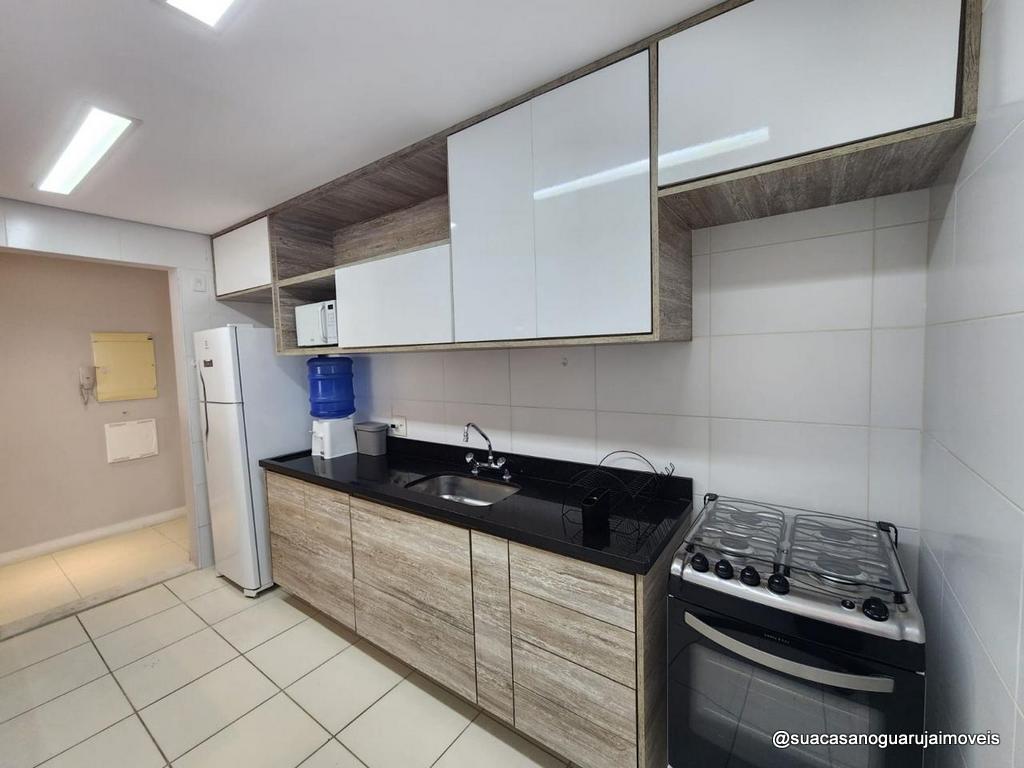 Apartamento venda 2 dormitórios 1 suíte 90m² 2 vagas Astúrias Guarujá cod R034577