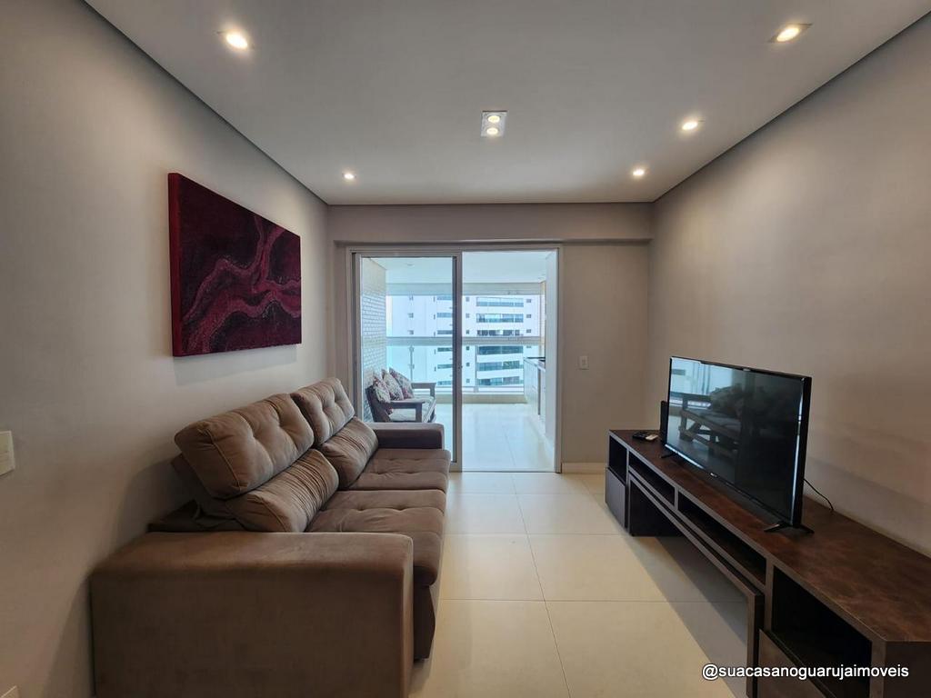 Apartamento venda 2 dormitórios 1 suíte 90m² 2 vagas Astúrias Guarujá cod R034577