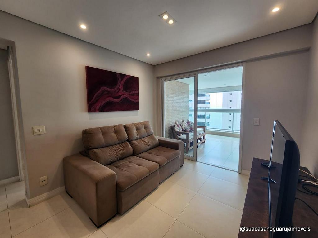 Apartamento venda 2 dormitórios 1 suíte 90m² 2 vagas Astúrias Guarujá cod R034577