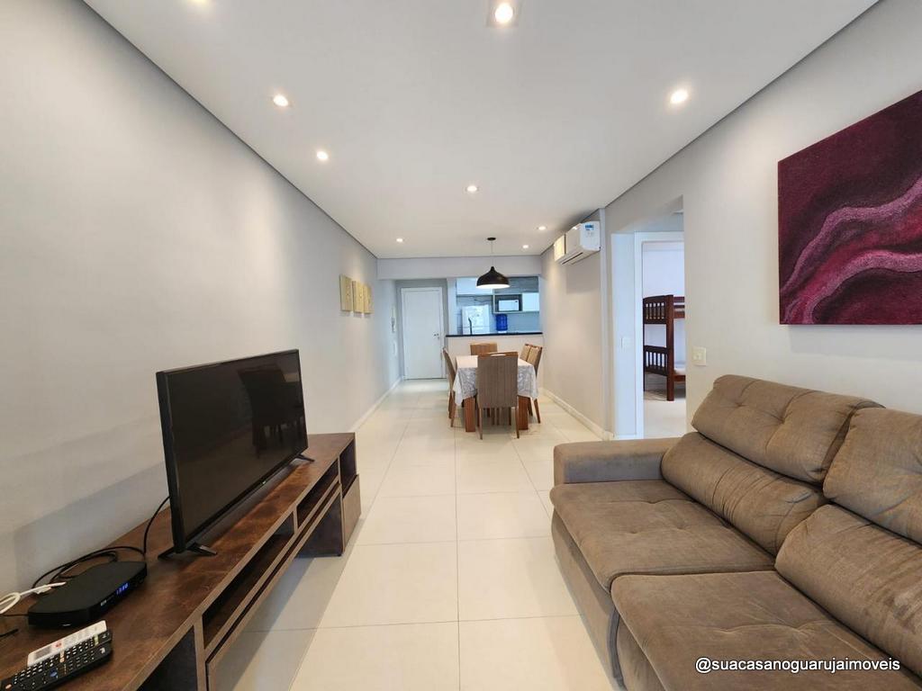Apartamento venda 2 dormitórios 1 suíte 90m² 2 vagas Astúrias Guarujá cod R034577