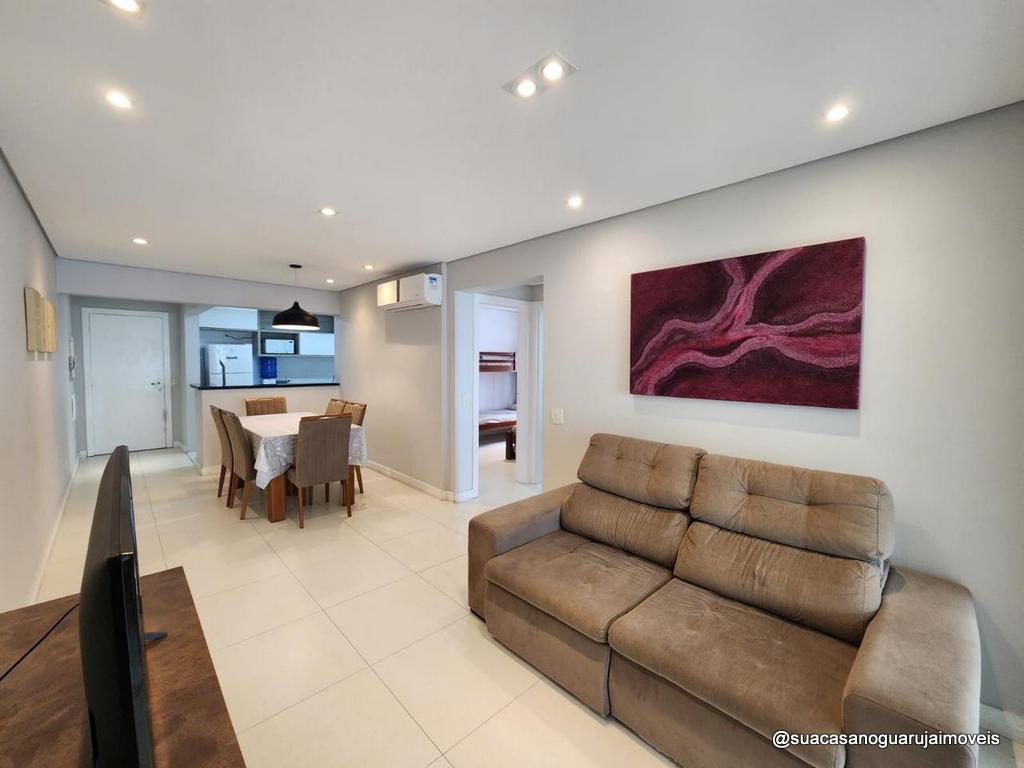 Apartamento venda 2 dormitórios 1 suíte 90m² 2 vagas Astúrias Guarujá cod R034577