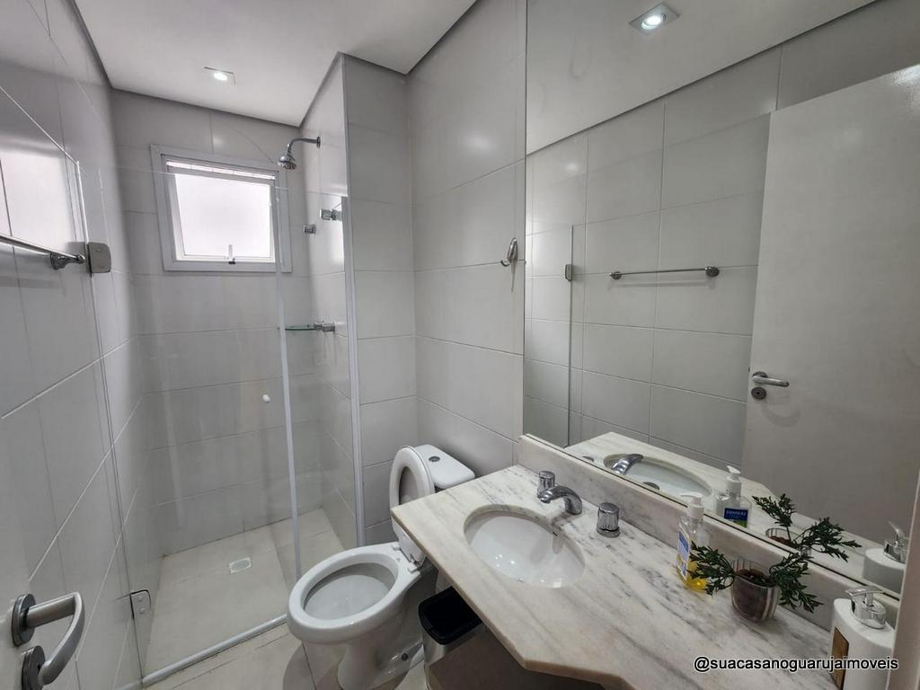 Apartamento venda 2 dormitórios 1 suíte 90m² 2 vagas Astúrias Guarujá cod R034577