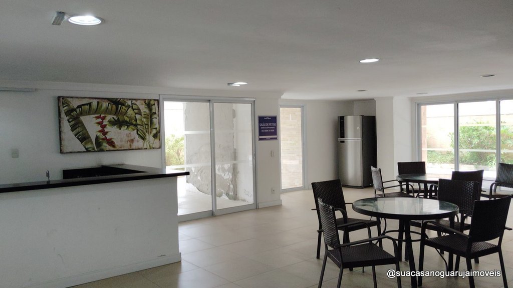 Apartamento venda 2 dormitórios 1 suíte 90m² 2 vagas Astúrias Guarujá cod R034577