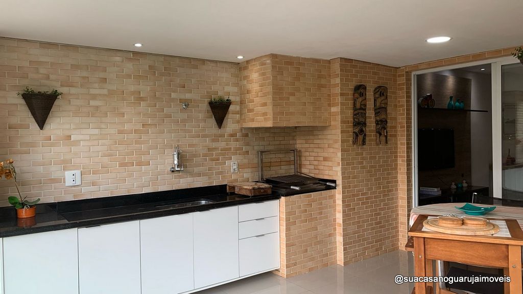 Apartamento venda 3 dormitórios 3 suítes 120 m² 2 vagas Astúrias Guarujá cod R0345779