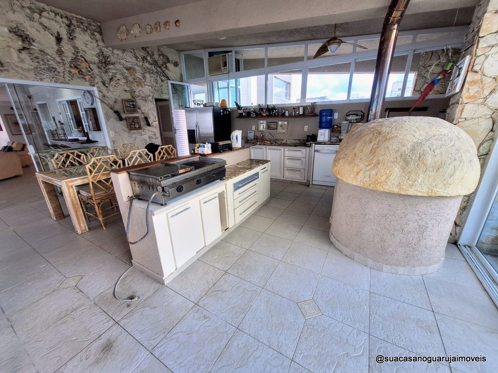 cobertura penthouse venda 6 dormitorios 1 suite 270 m2  1 vaga vista mar pitangueiras guaruja  
