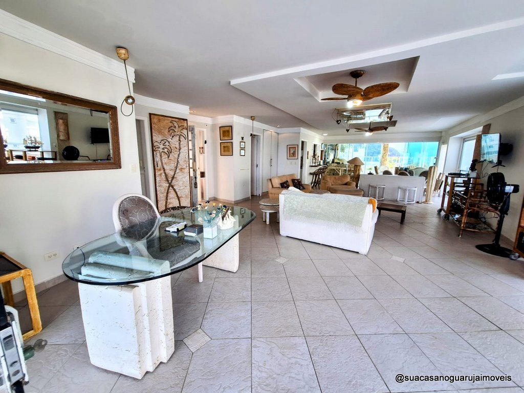 cobertura penthouse venda 6 dormitorios 1 suite 270 m2  1 vaga vista mar pitangueiras guaruja  