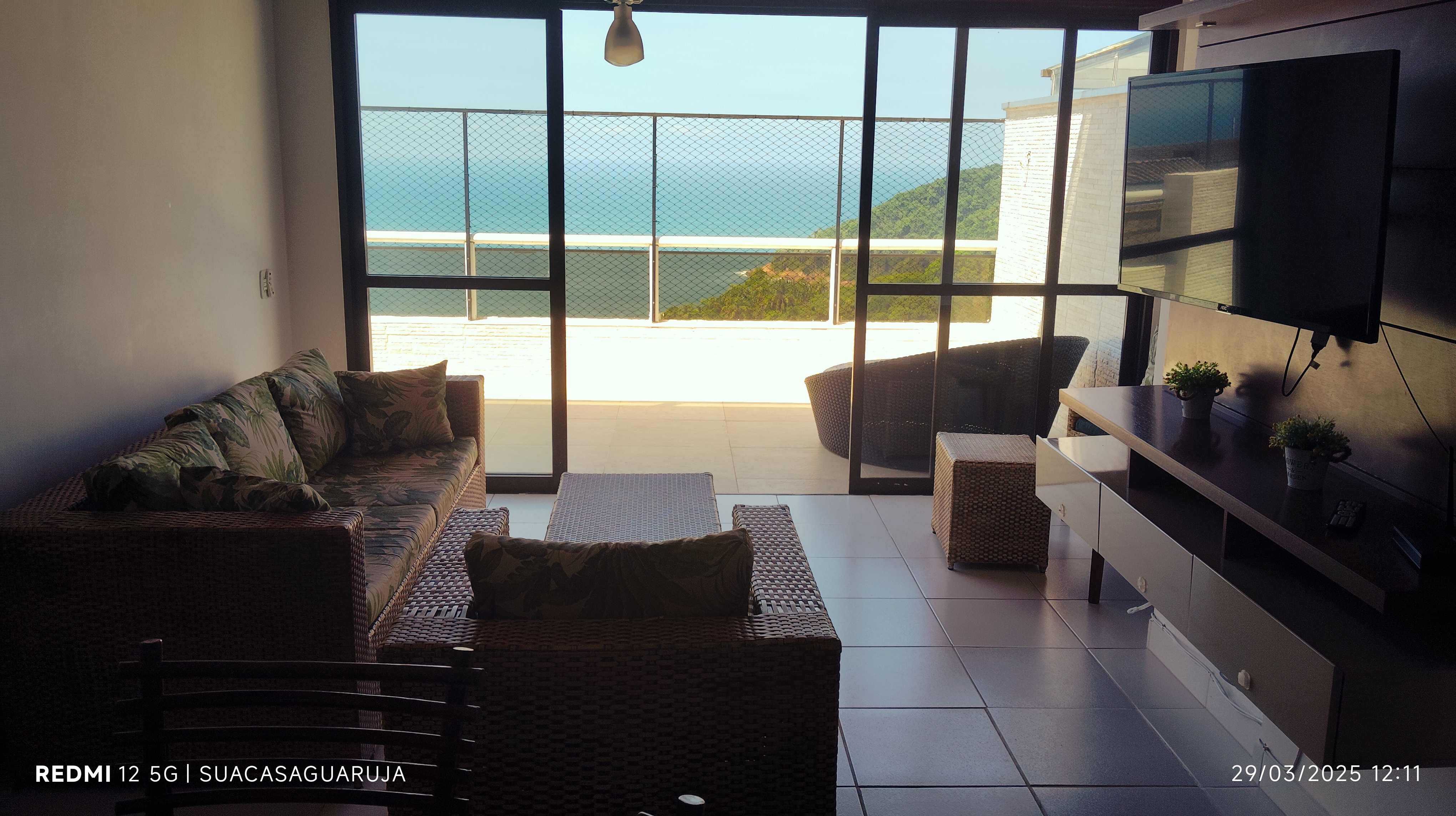 apartamento para locação vista mar condominio sorocotuba guaruja 4 suítes 175m2 2 vagas morro sorocotuba cod 0201L