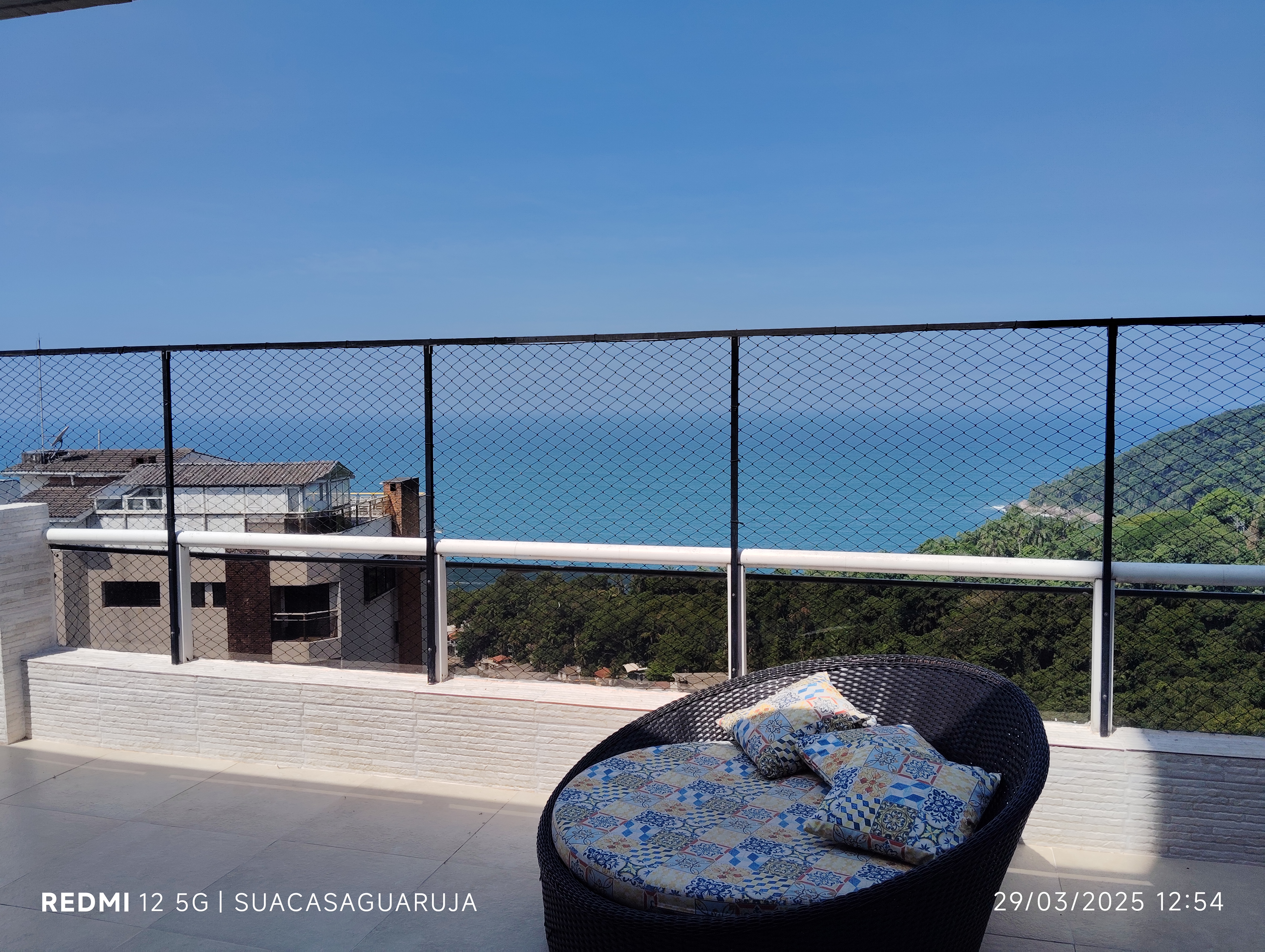apartamento para locação vista mar condominio sorocotuba guaruja 4 suítes 175m2 2 vagas morro sorocotuba cod 0201L