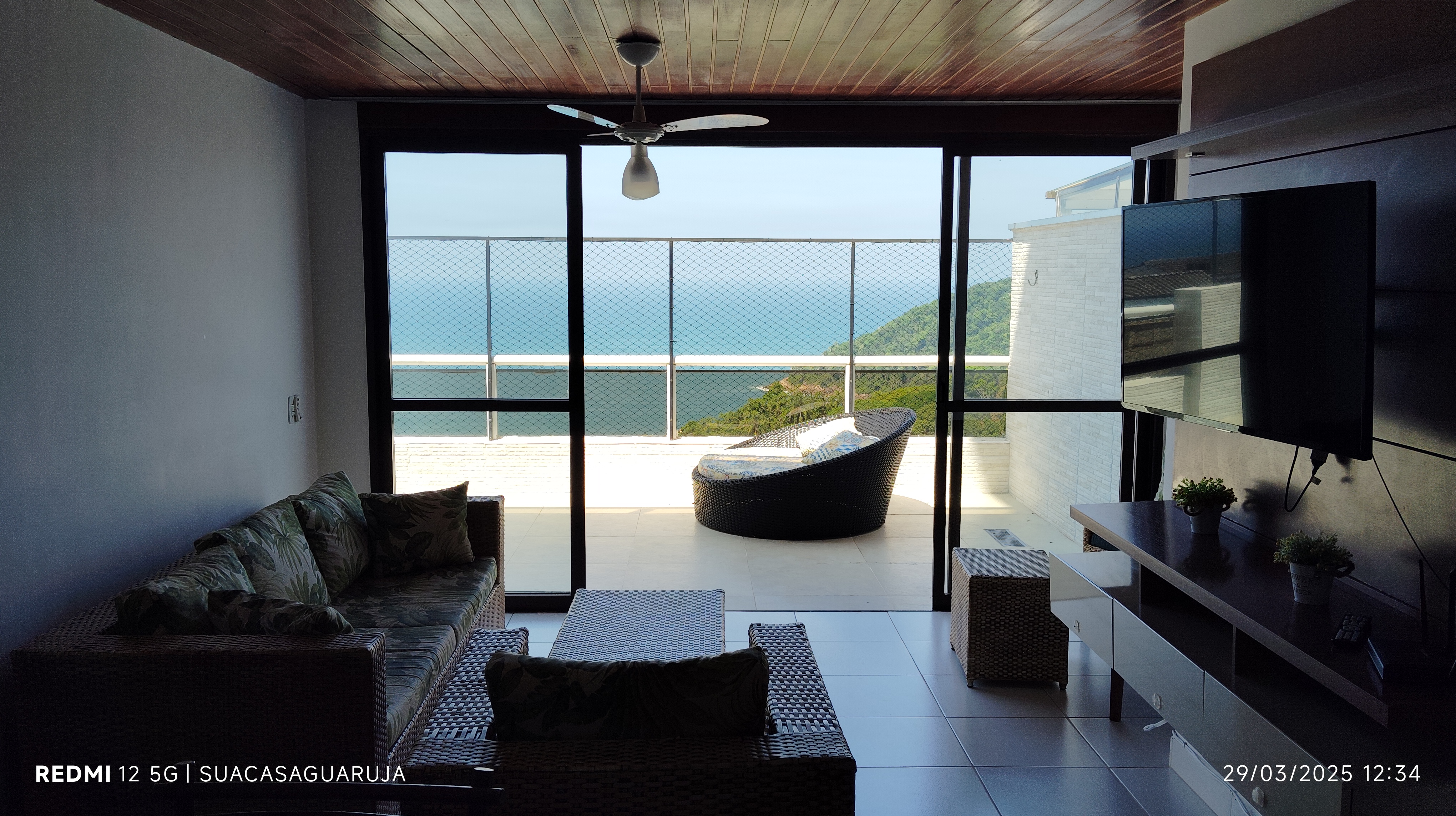 apartamento para locação vista mar condominio sorocotuba guaruja 4 suítes 175m2 2 vagas morro sorocotuba cod 0201L