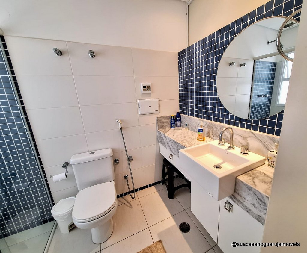 Apartamento à Venda na Praia das Pitangueiras – Guarujá 3 Suítes, Vista Mar, Condomínio com Lazer Completo APP10202191V