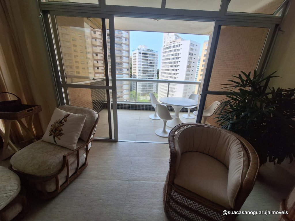 Apartamento à Venda 3 dormitorios  Pitangueiras – Guarujá Vista Mar Condomínio com Lazer Completo APP102021912V