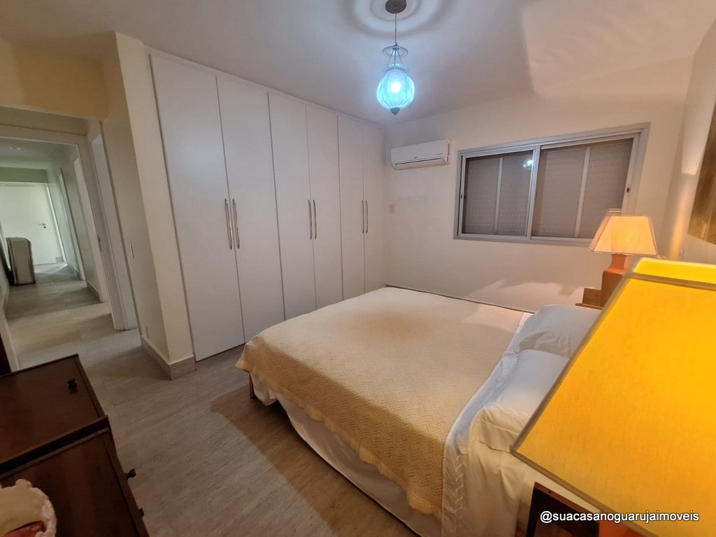 Apartamento à Venda 3 dormitorios  Pitangueiras – Guarujá Vista Mar Condomínio com Lazer Completo APP102021912V
