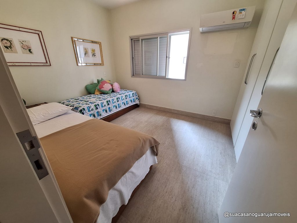 Apartamento à Venda 3 dormitorios  Pitangueiras – Guarujá Vista Mar Condomínio com Lazer Completo APP102021912V