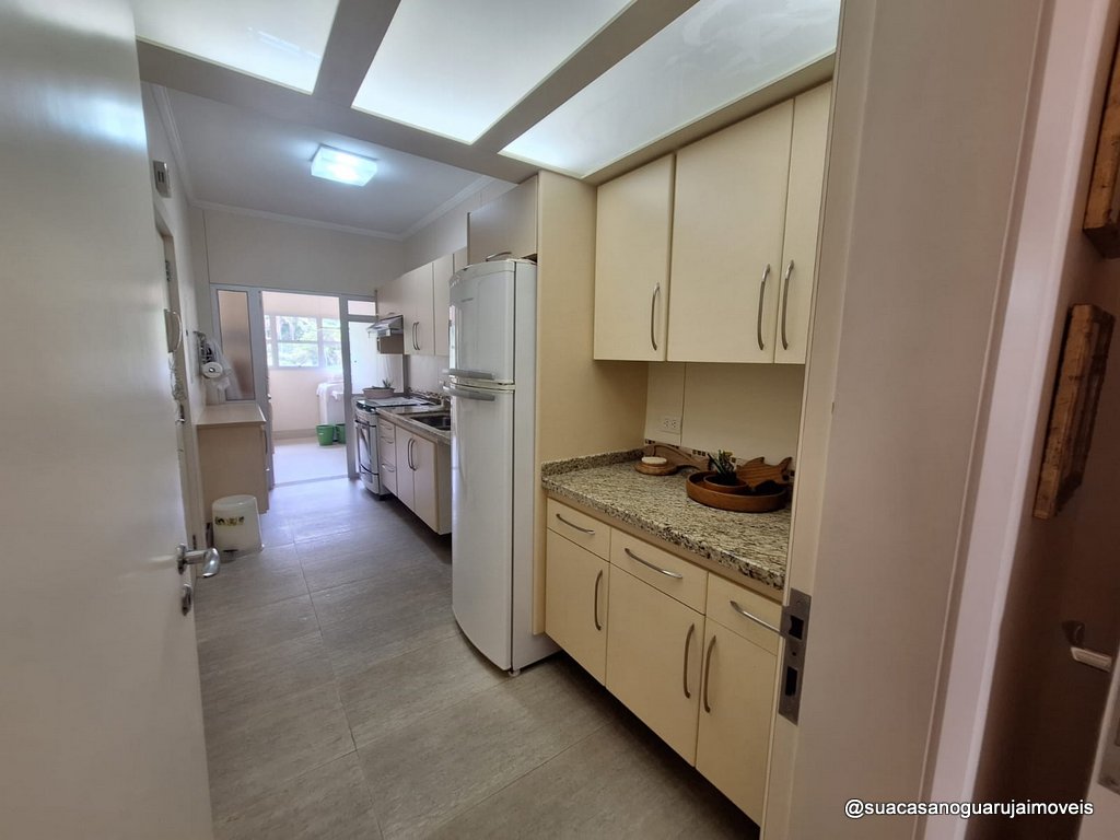 Apartamento à Venda 3 dormitorios  Pitangueiras – Guarujá Vista Mar Condomínio com Lazer Completo APP102021912V