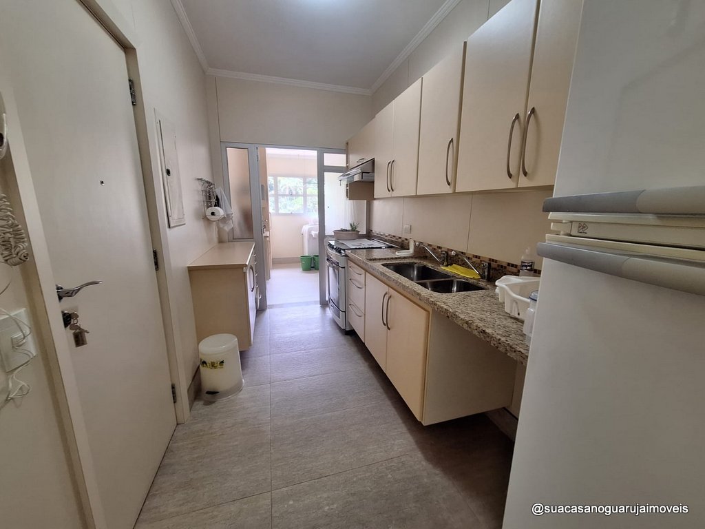 Apartamento à Venda 3 dormitorios  Pitangueiras – Guarujá Vista Mar Condomínio com Lazer Completo APP102021912V