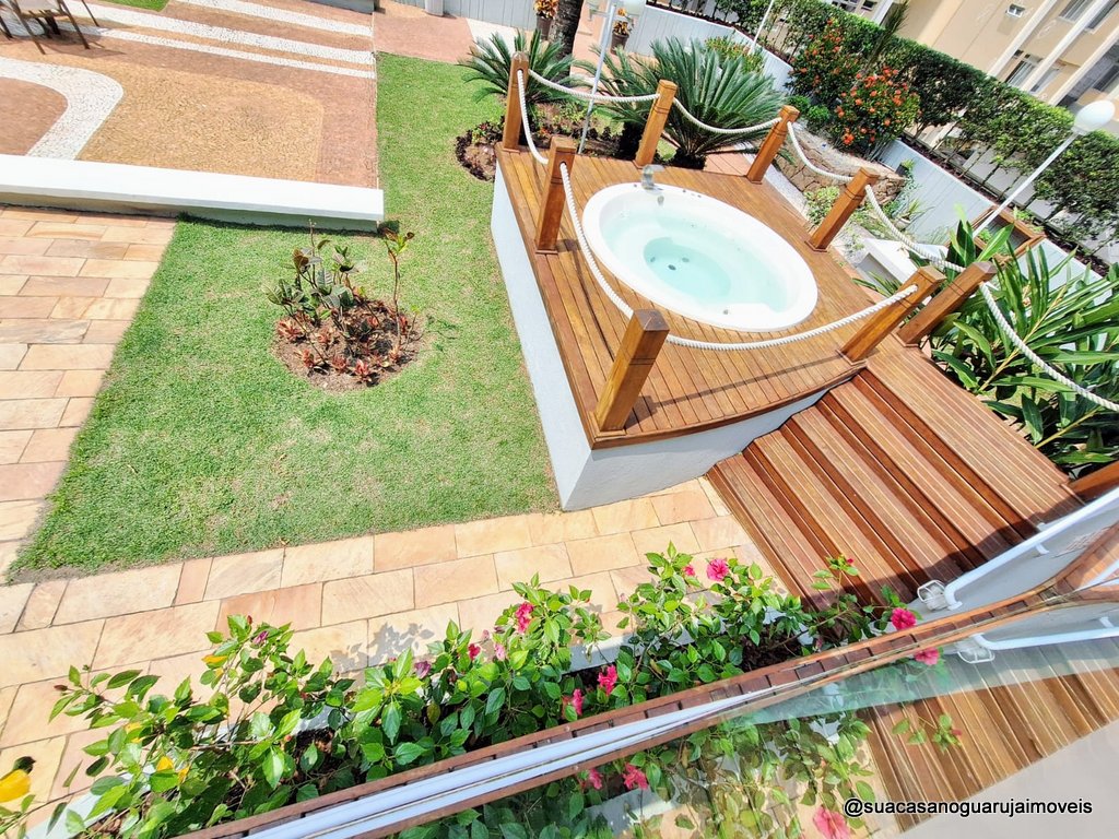 Apartamento à Venda 3 dormitorios  Pitangueiras – Guarujá Vista Mar Condomínio com Lazer Completo APP102021912V