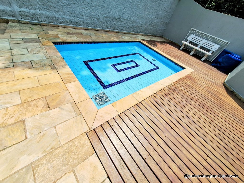 Apartamento à Venda 3 dormitorios  Pitangueiras – Guarujá Vista Mar Condomínio com Lazer Completo APP102021912V