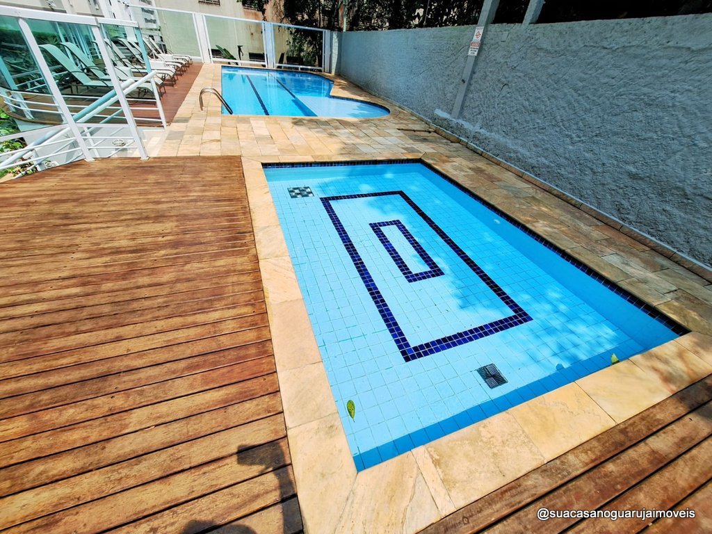 Apartamento à Venda 3 dormitorios  Pitangueiras – Guarujá Vista Mar Condomínio com Lazer Completo APP102021912V